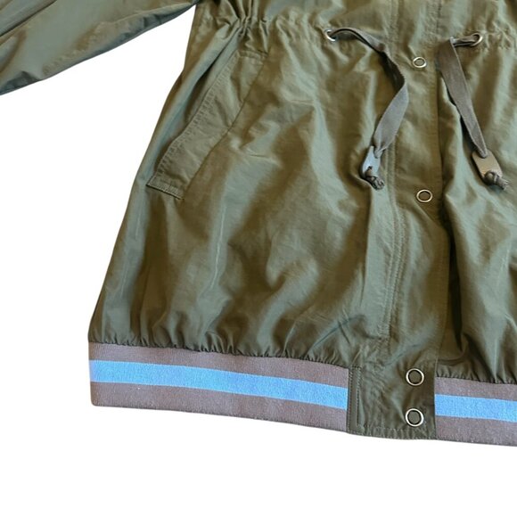 Free People Windswept Windbreaker Lightweight Jacket Long Length Size Small - Picture 5 of 14